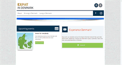 Desktop Screenshot of expatindenmark.com